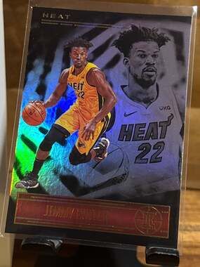 2020-21 Panini Illusions Trophy Collection #126 Jimmy Butler NBA Miami Heat